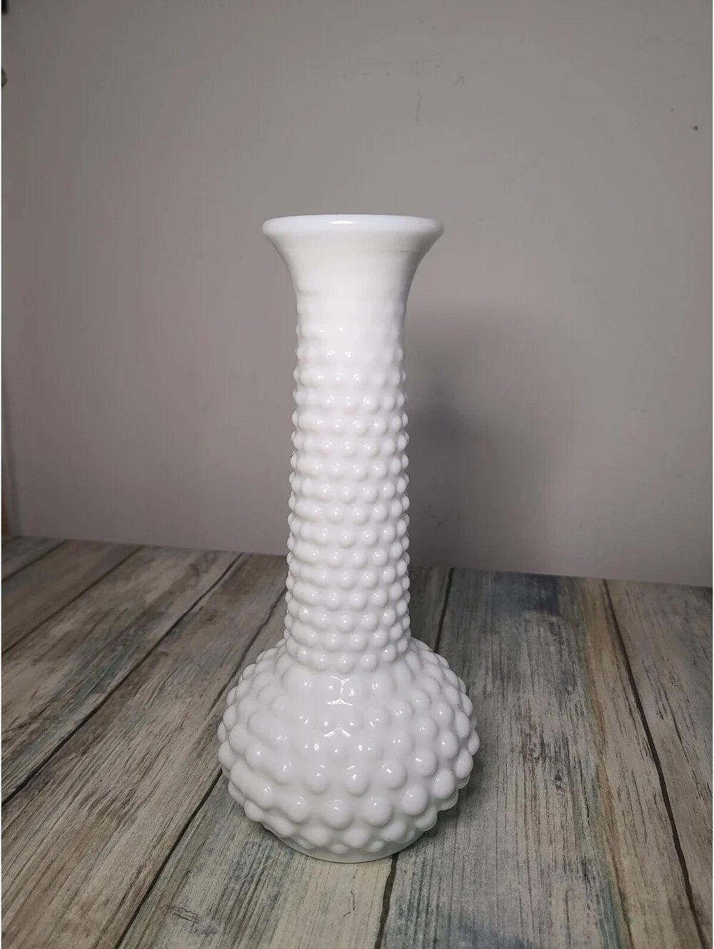 Vintage EO Brody Decorative Hobnail Bud Vase 8
